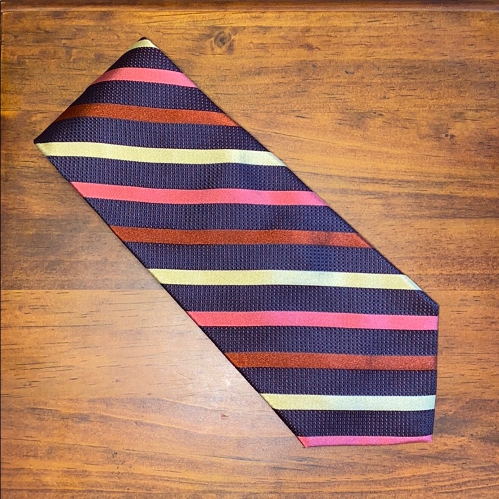 Express Multicolor Silk Tie